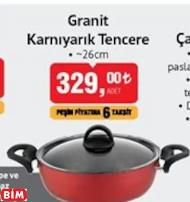 HİSAR OPTİMA GRANİT KARNIYARIK TENCERE HİSAR OPTİMA GRANİT KARNIYARIK TENCERE